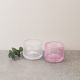 LJUSLYKTA IITTALA KASTEHELMI KLAR & BLEKROSA, 2-PACK